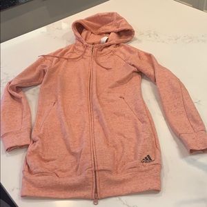 Adidas Long zip up sweater